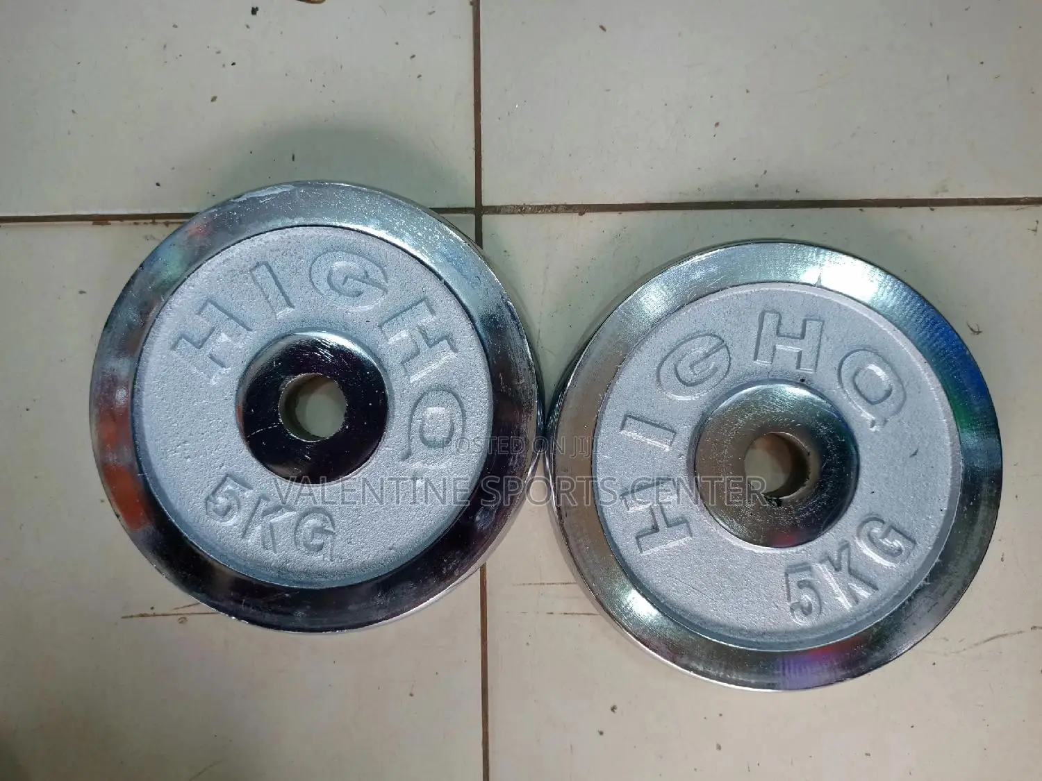 5kg Apair of Dumbell Plates Is Available