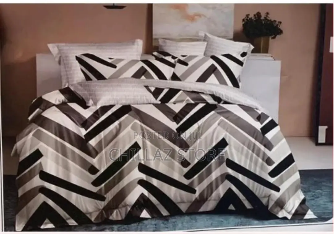 6 * 6 Duvet Set With 2 Pillowcases One Bedsheet