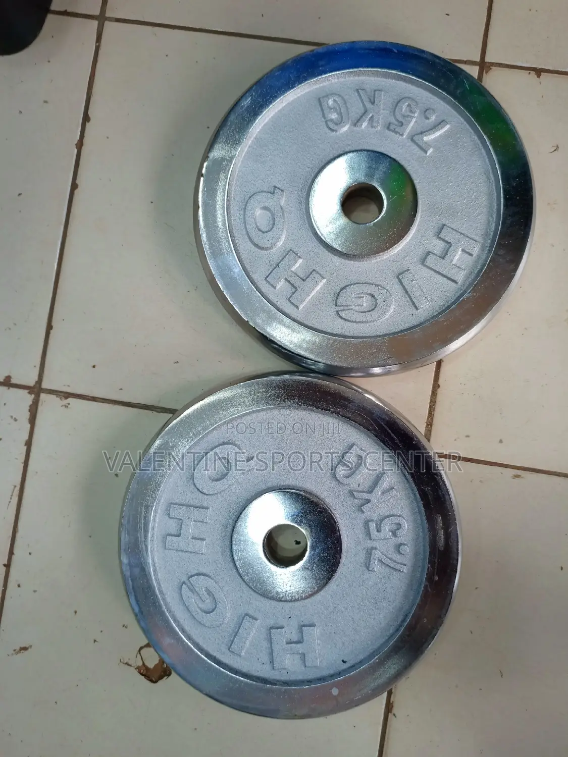 7.5kg Apair of Dumbell Plates Original Is Available