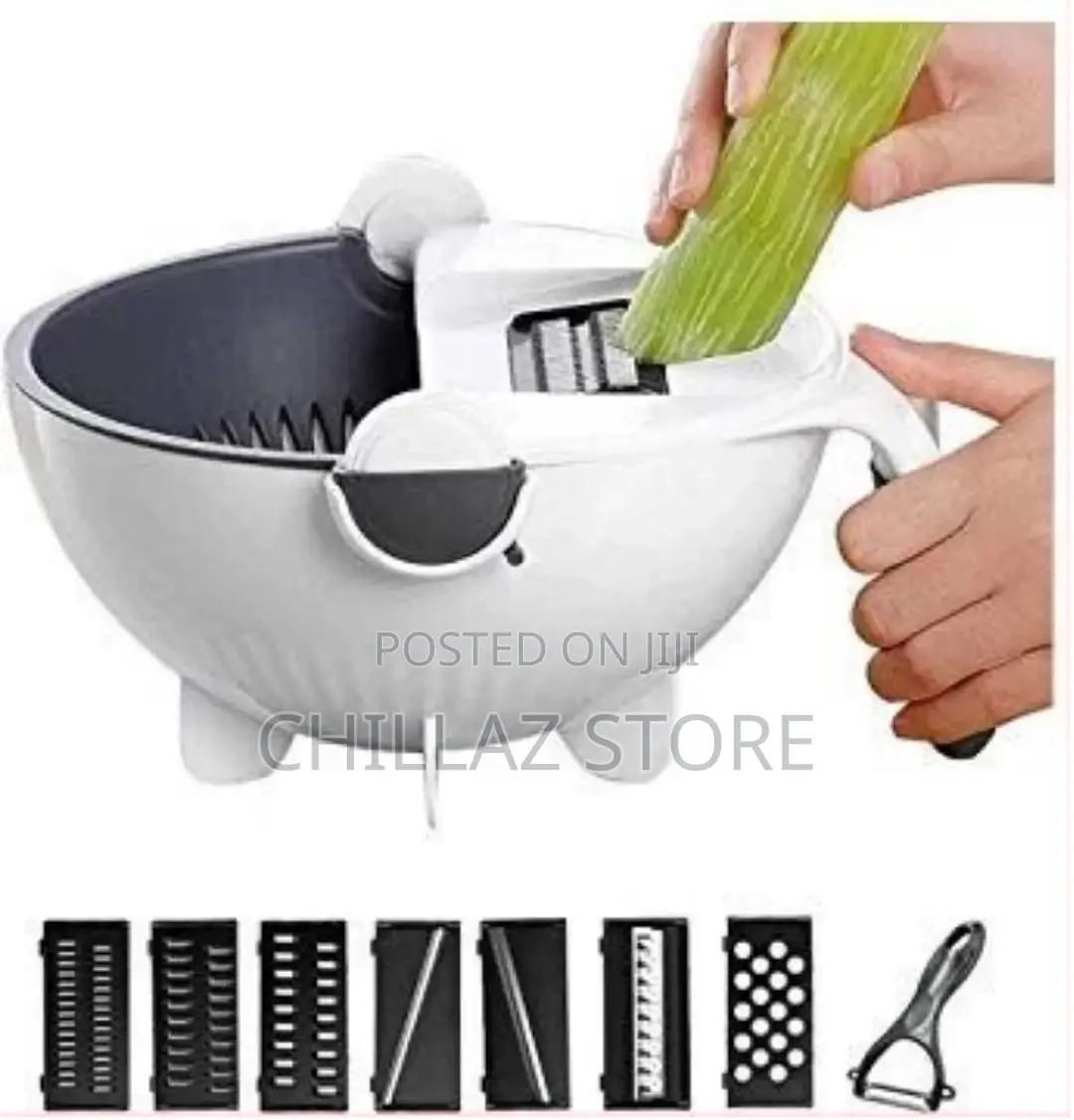9 in 1 Multi Functional Wet Basket Chopper,Grater and Slicer