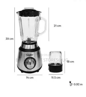 SONIFER 2_in_1 Glass Blenders + Grinder \\ 600w \\ SF-8097 