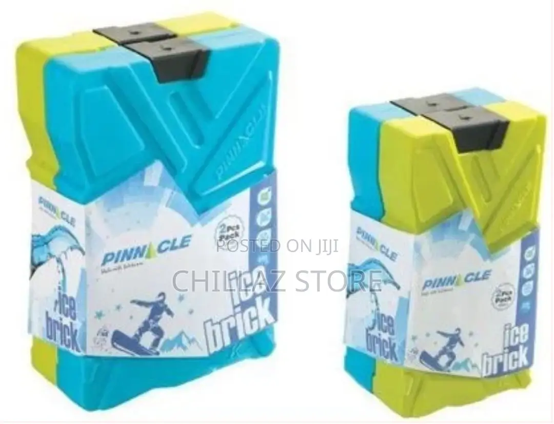Pinnacle 2 Pack Cooler Ice Packs Brick Freezer Block