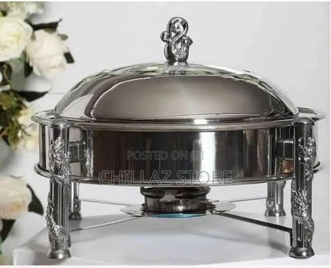 28CM Stainless Steel Small Round Chafing Dish Food Warmer