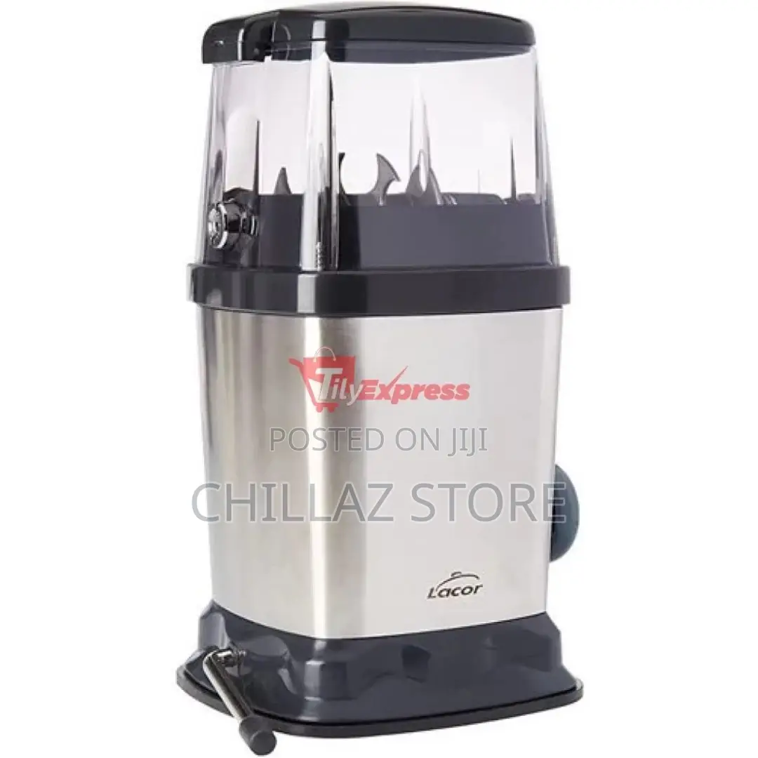 Manual Ice Crusher, Stainless Steel, Sliver