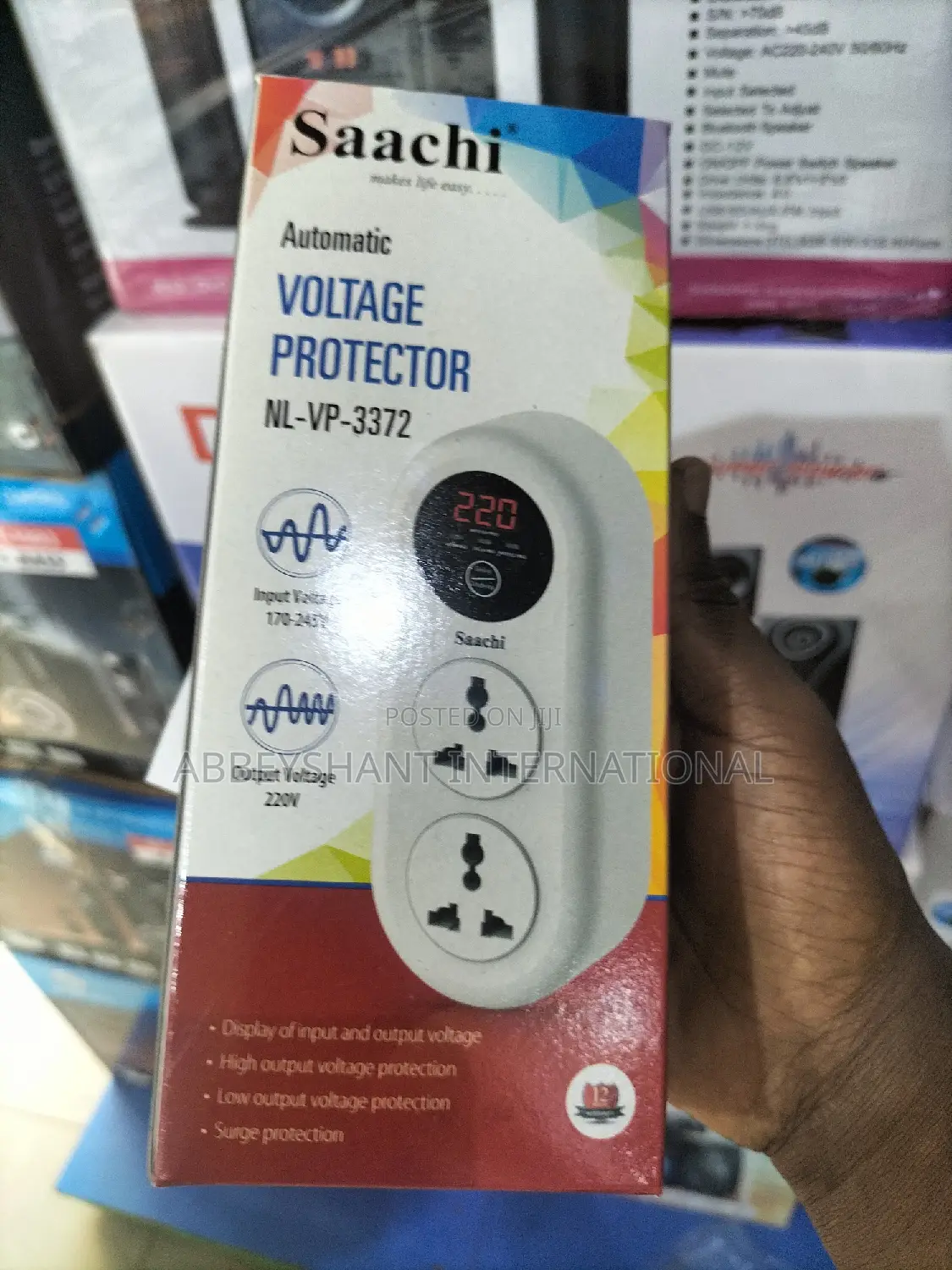 Saachi 15 Amps Voltage/Power Guard