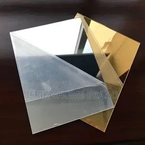Square Self Adhesive Silver Acrylic Mirror,Non Glass