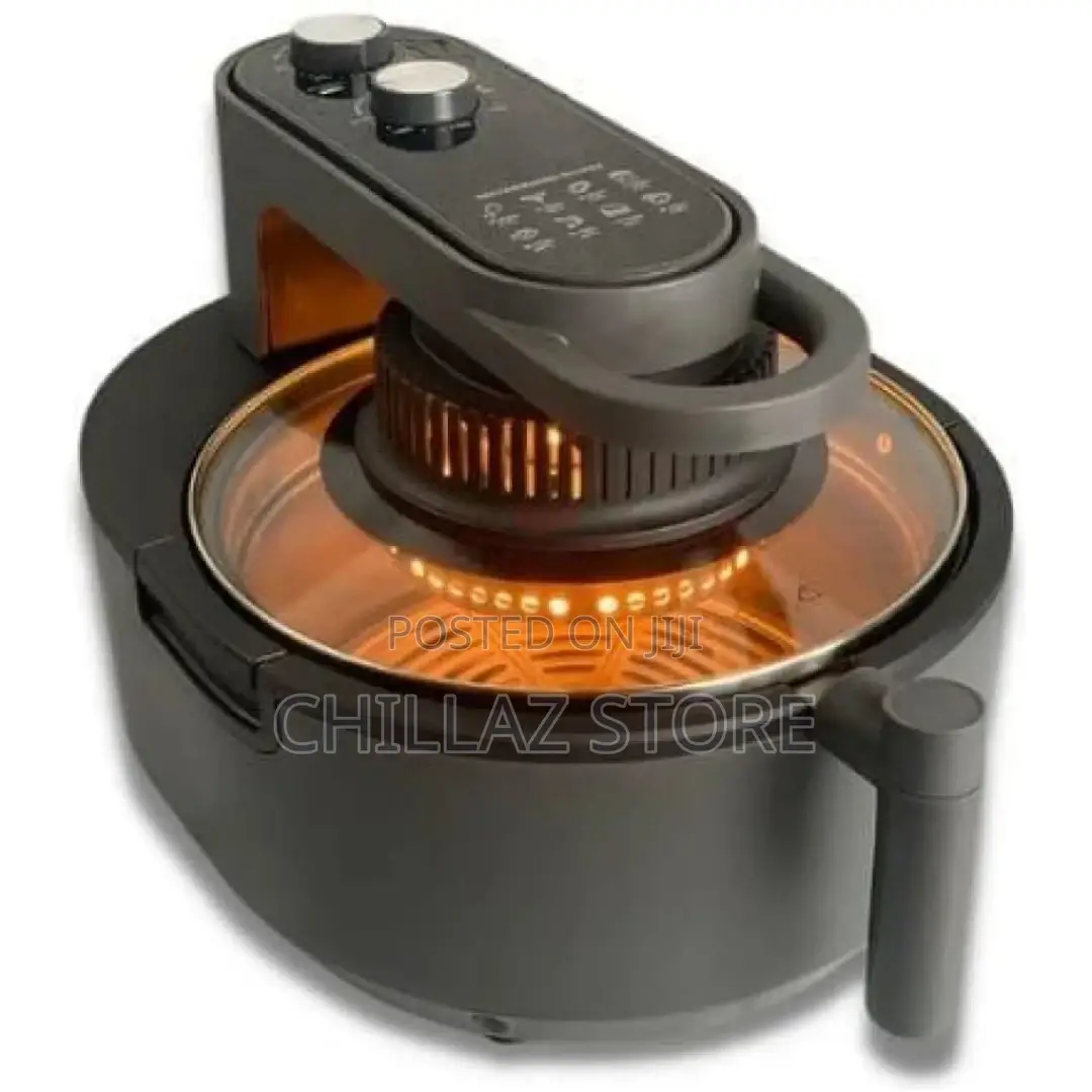 Silver Crest 10L Large Capacity Air Fryer Grill- Black