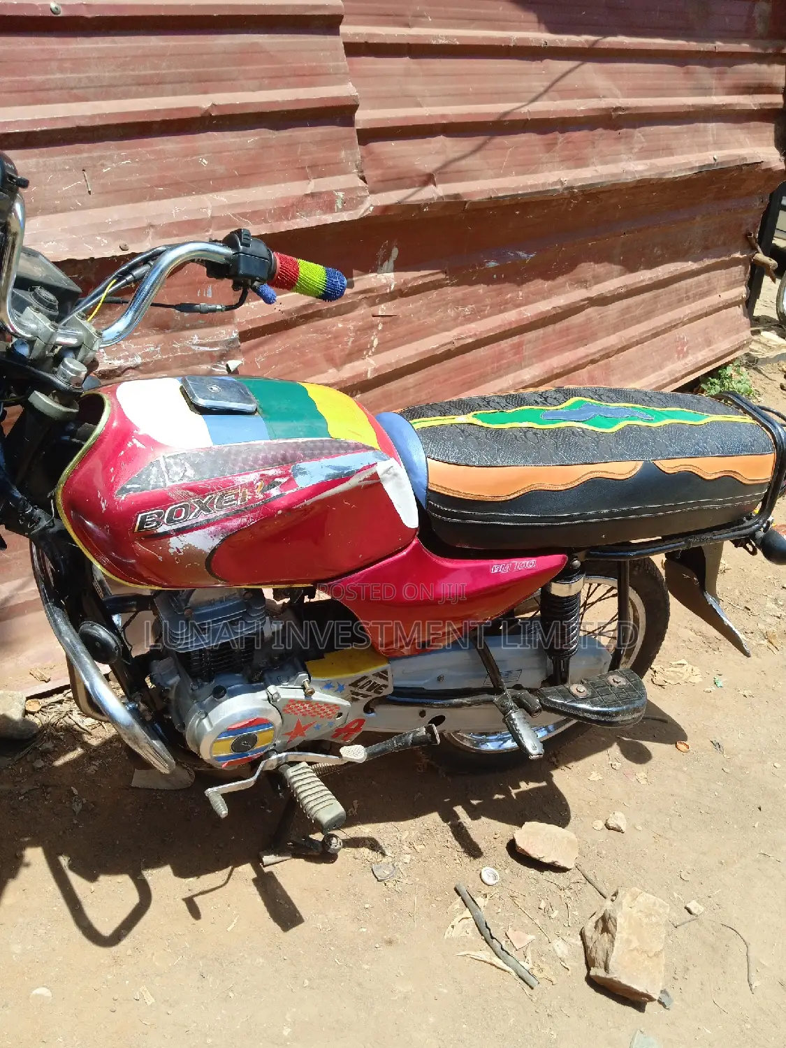 Bajaj Boxer 100 2021 Red