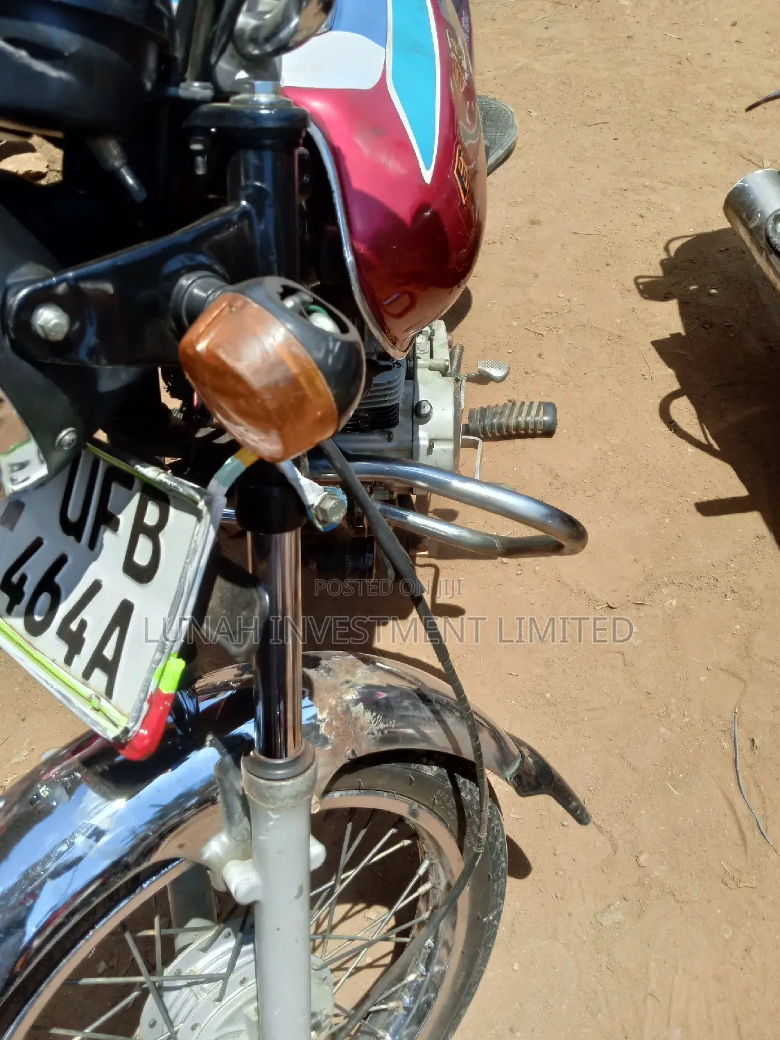 Bajaj Boxer 2021 Red