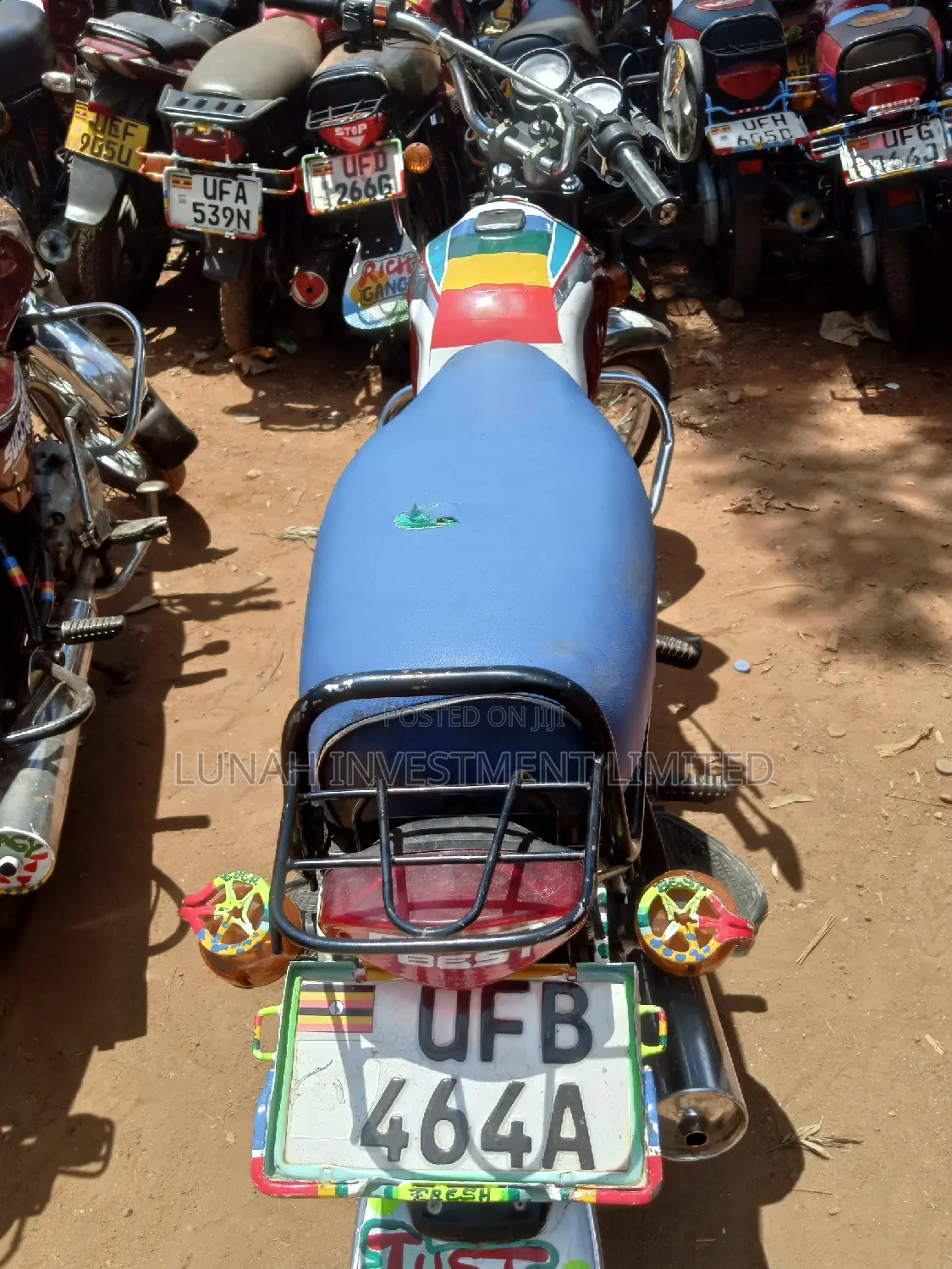 Bajaj Boxer 2021 Red