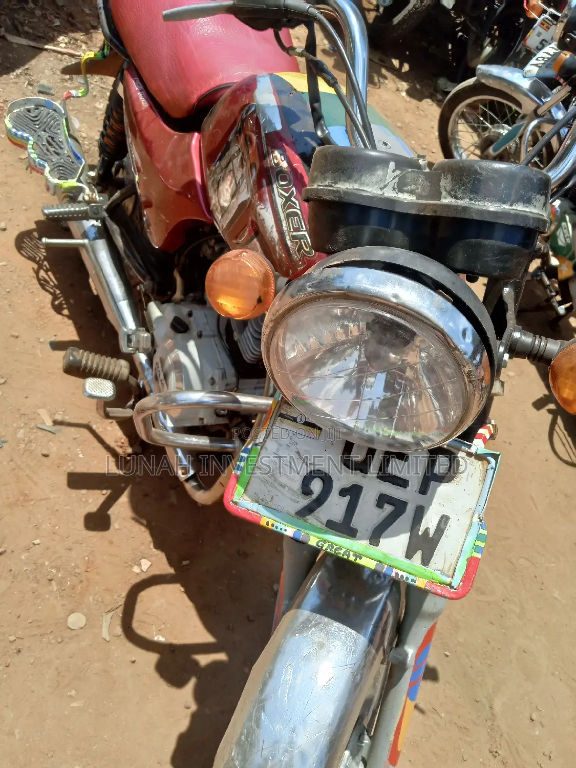 Bajaj Boxer 2020 Red
