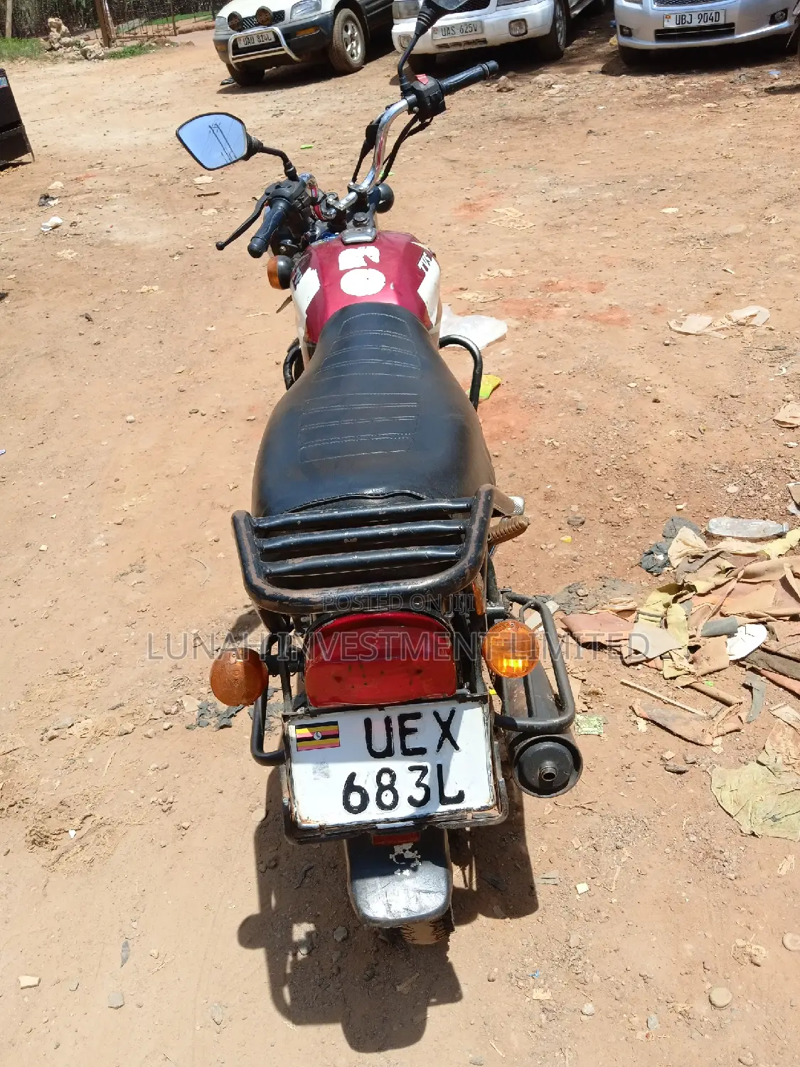 TVS HLX 125 2022 Red