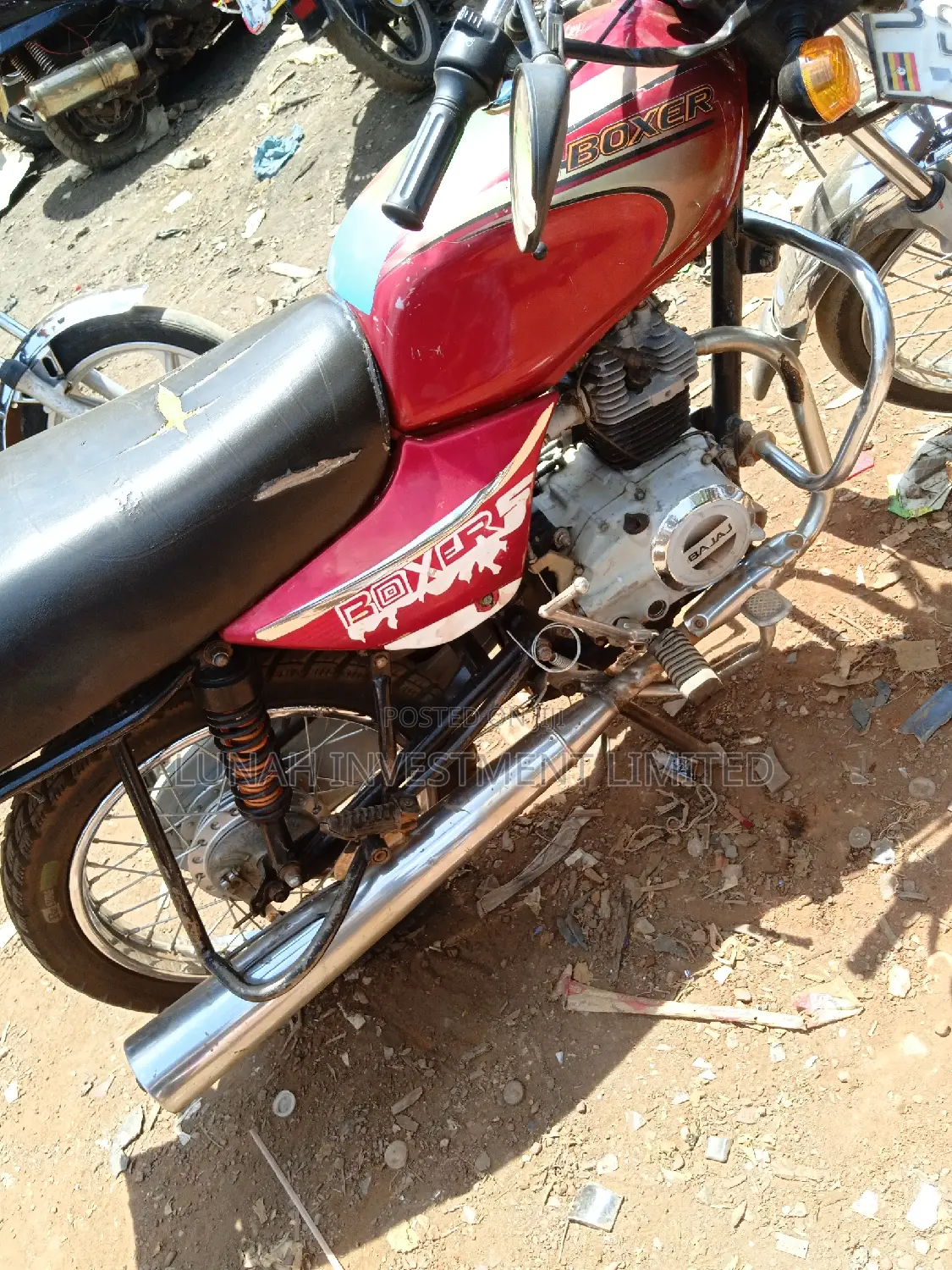 Bajaj Boxer 2021 Red