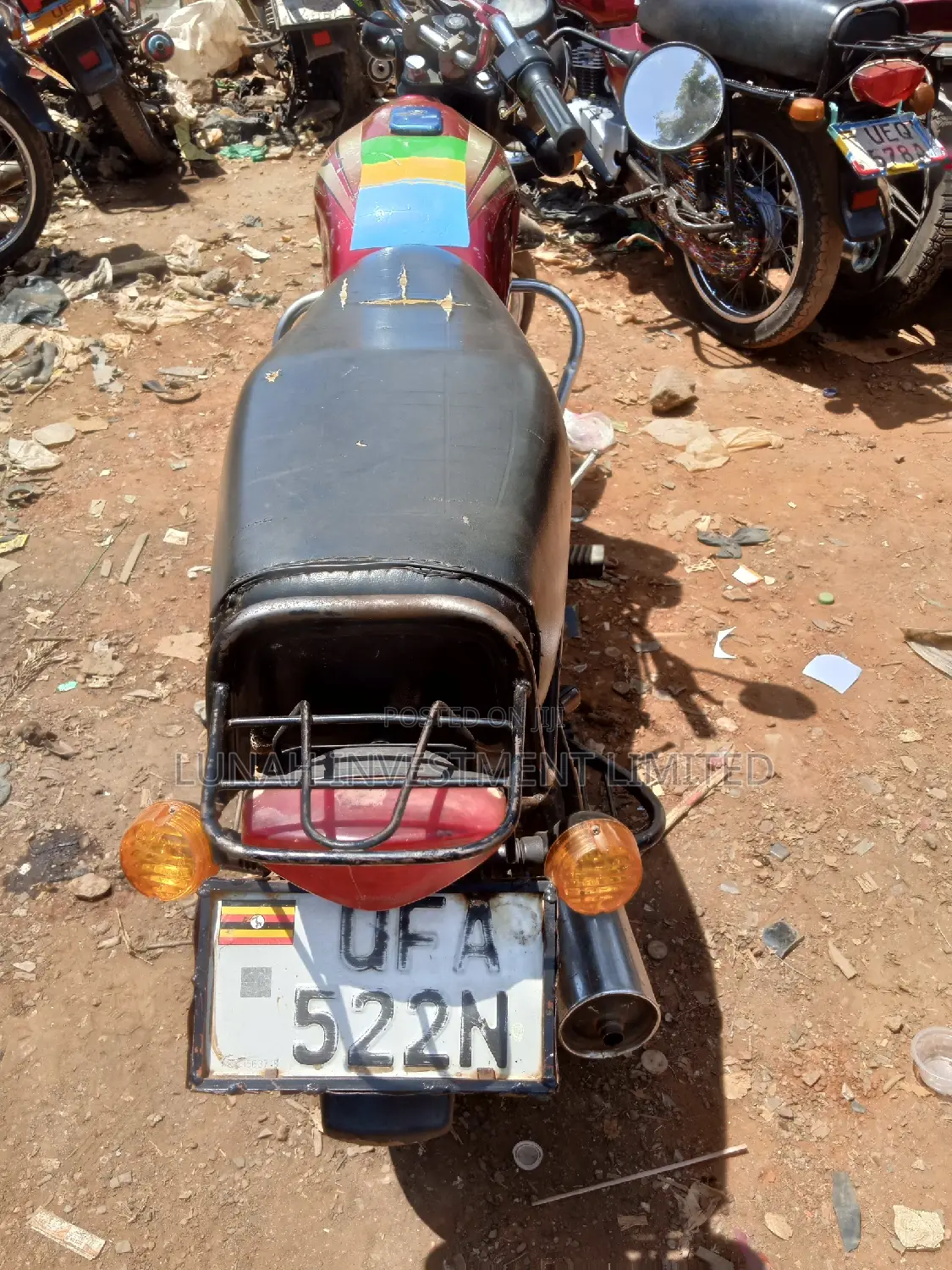 Bajaj Boxer 2021 Red
