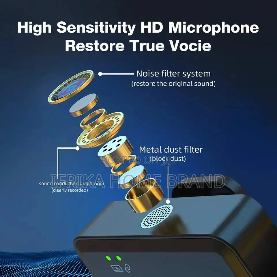 3in1 Wireless Lavalier Microphone Type-C 3.5mm Jack Mic