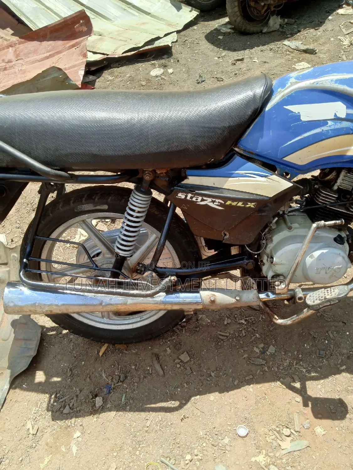 TVS XL 100 2016 Blue