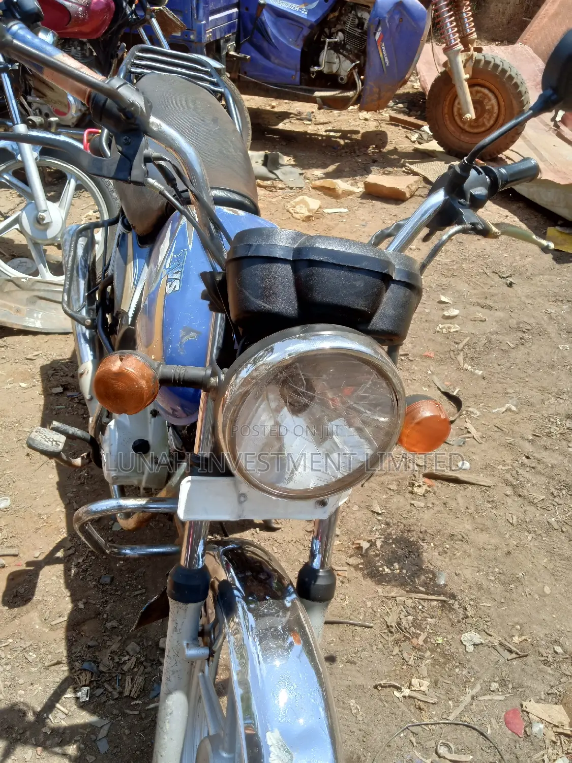 TVS XL 100 2016 Blue