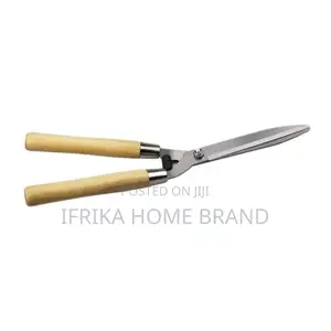 Wooden Handle Garden Shear Hedges Grass Shrubs Branch Cutter