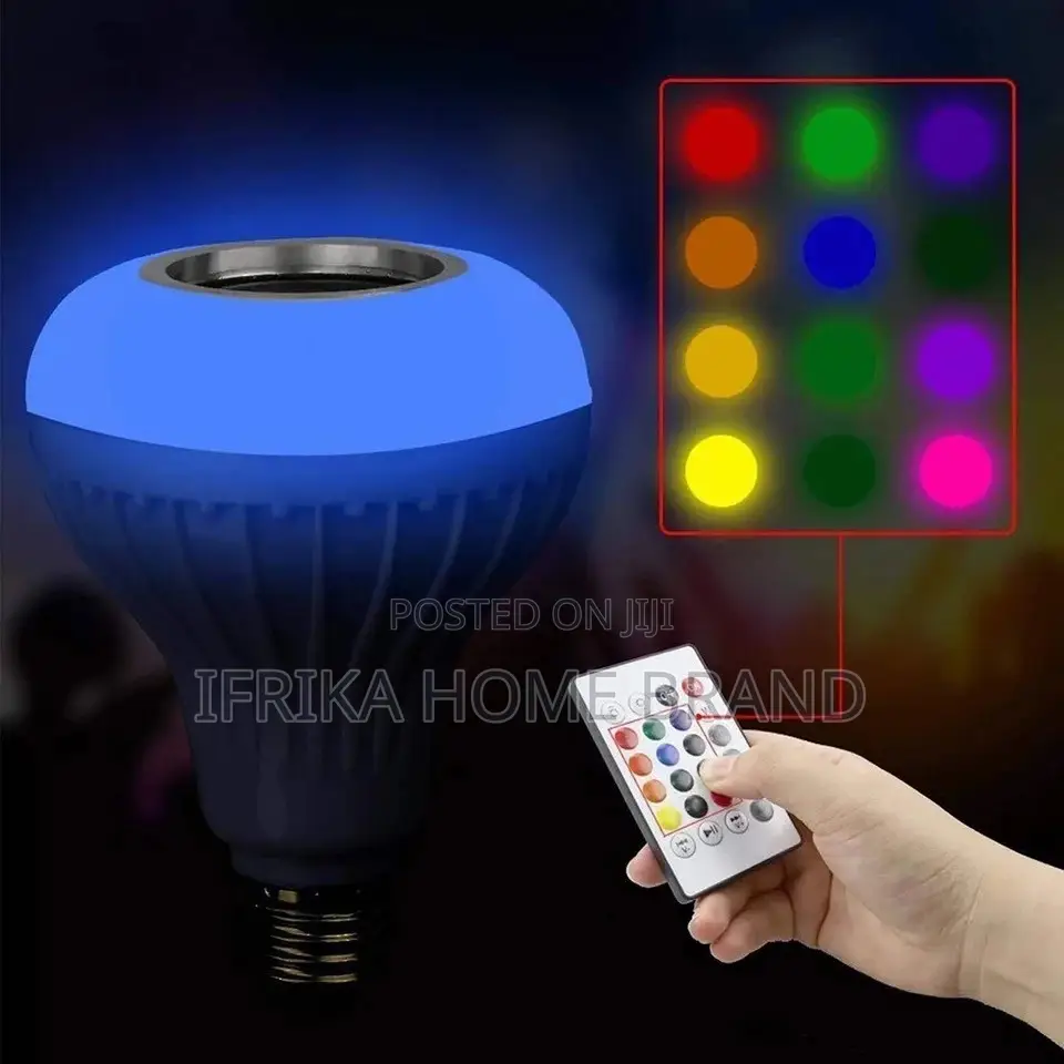 E27RGB Bluetooth Light Music Multicolor Changing Light Bulbs