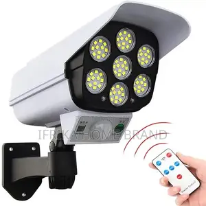 77 LED Solar Light Motion Sensor Security Dummy Camera