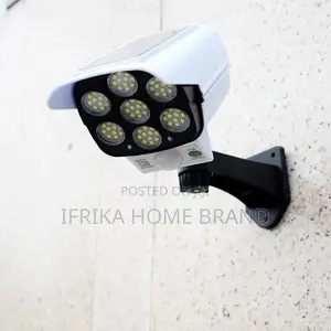 77 LED Solar Light Motion Sensor Security Dummy Camera