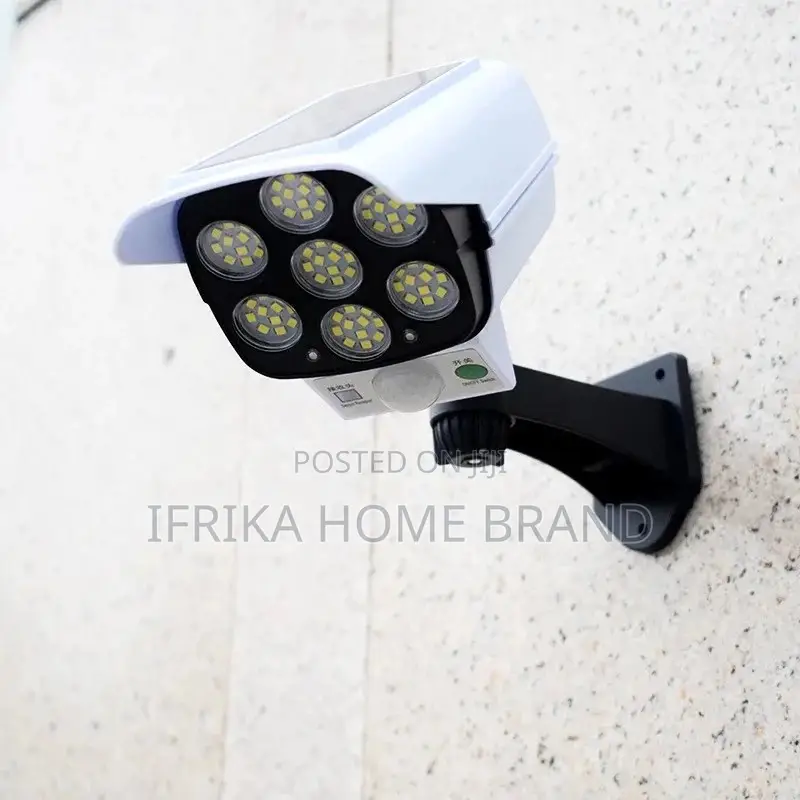 77 LED Solar Light Motion Sensor Security Dummy Camera