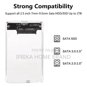 3.0 HDD Enclosure 2.5inch SATA SSD Hard Drive Case With 5gbp