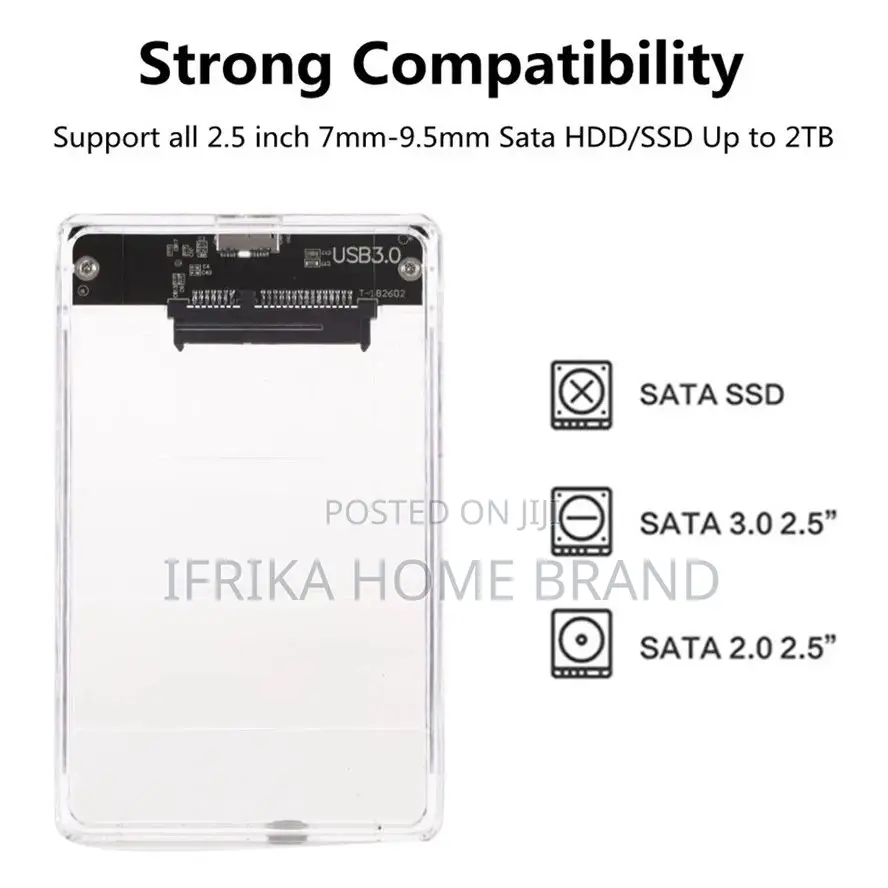 3.0 HDD Enclosure 2.5inch SATA SSD Hard Drive Case With 5gbp
