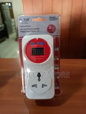 Dr. Volt 13 Amps Power Surge Protector With Digital Display