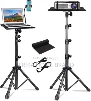 Projector Tripod Stand - Laptop Tripod Adjustable Height
