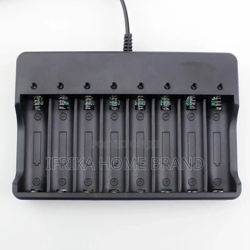 18650 Battery Charger 8-slot Li-ion Lithium Battery Charging