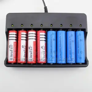 18650 Battery Charger 8-slot Li-ion Lithium Battery Charging