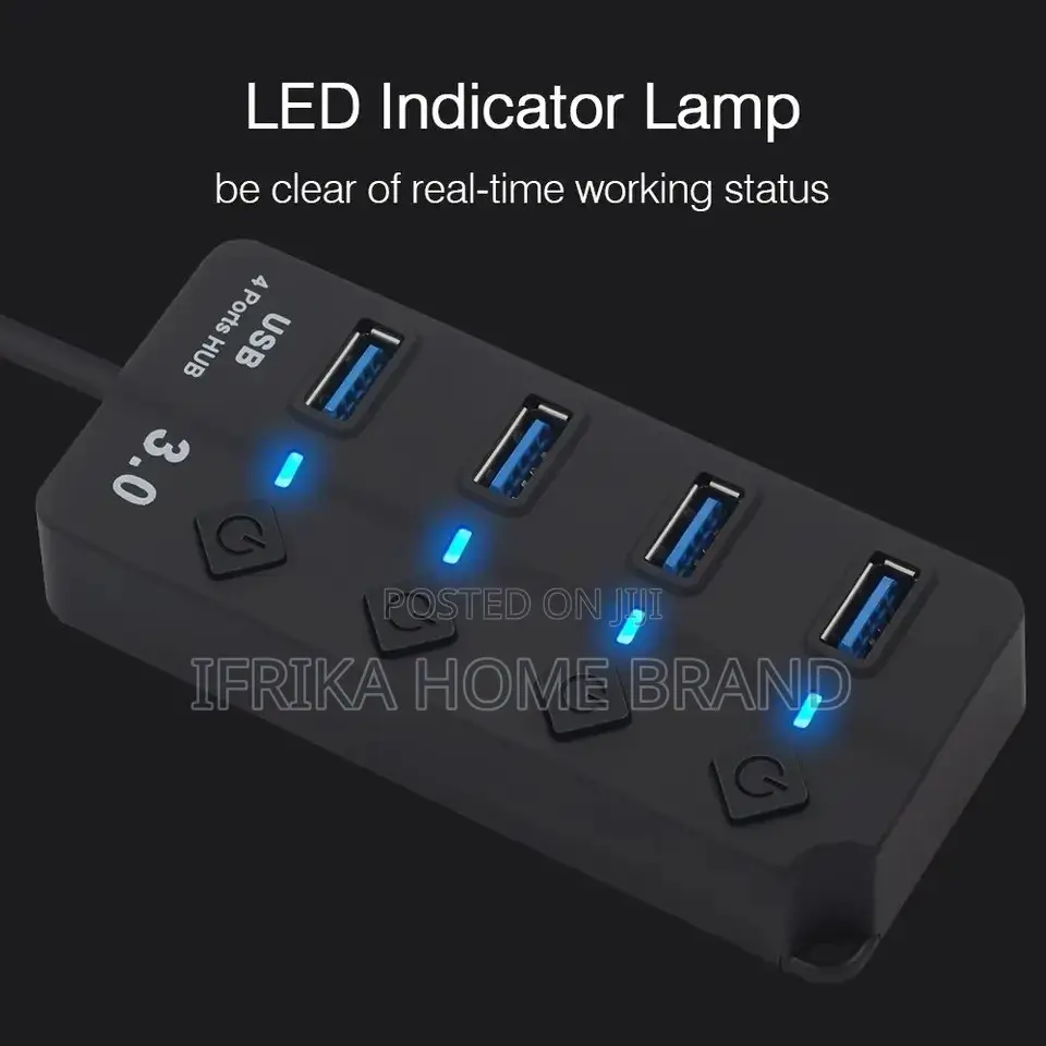 USB 3.0 USB Splitter 2.0 4-in-1 USB Adapter Multi-Port