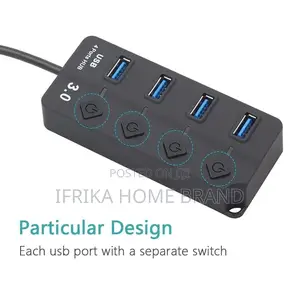 USB 3.0 USB Splitter 2.0 4-in-1 USB Adapter Multi-Port