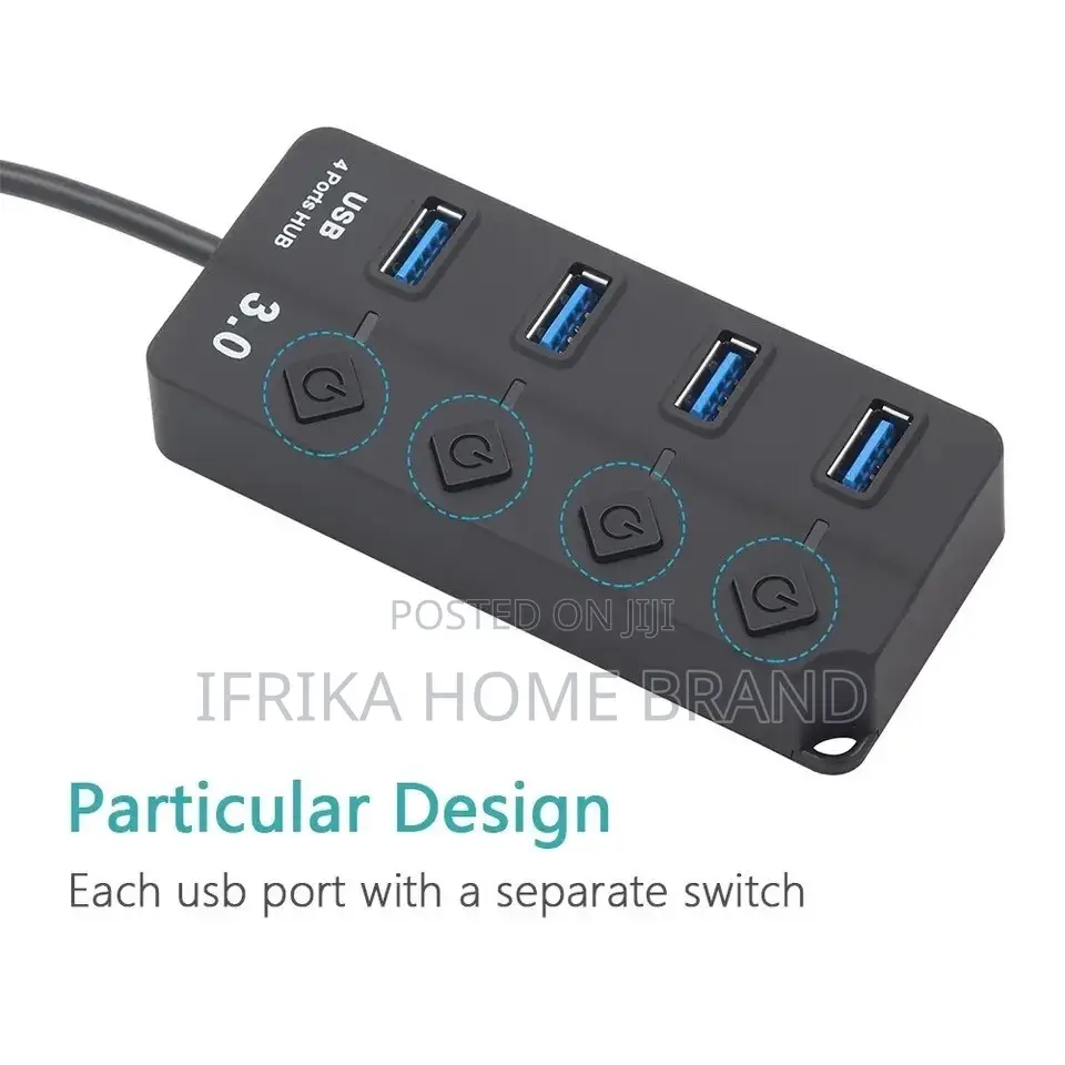 USB 3.0 USB Splitter 2.0 4-in-1 USB Adapter Multi-Port