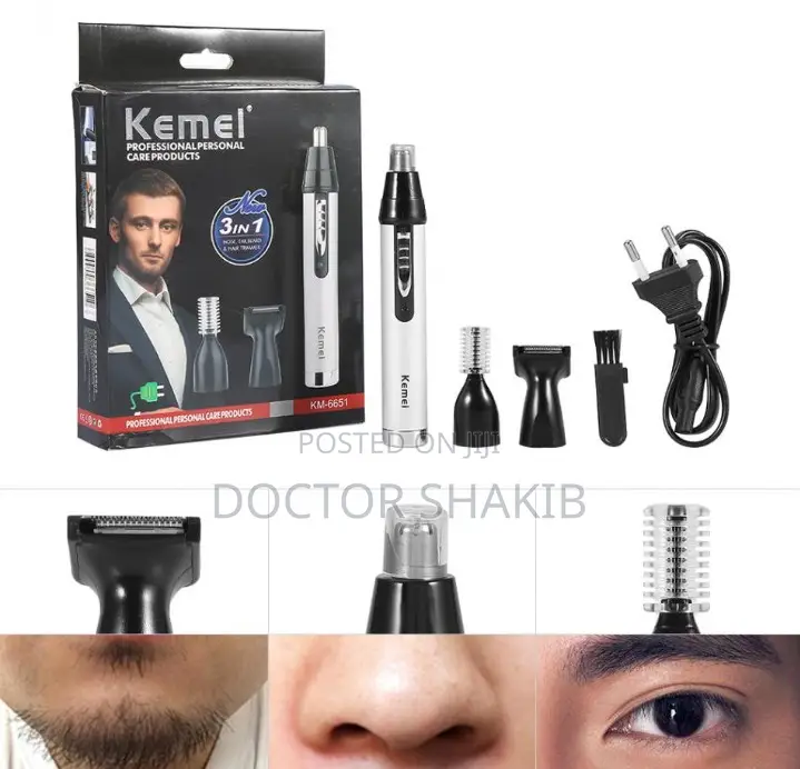 Kemei KM-6651 3 in 1 Professional Personal Trimmer