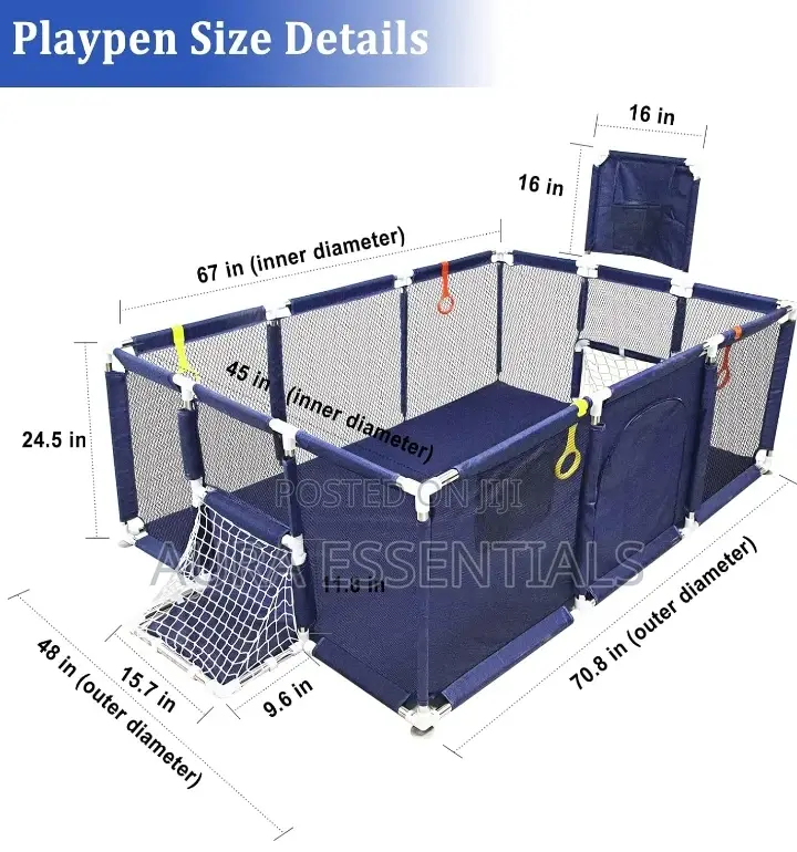 Extra Large Baby Playard Toddler Playpen