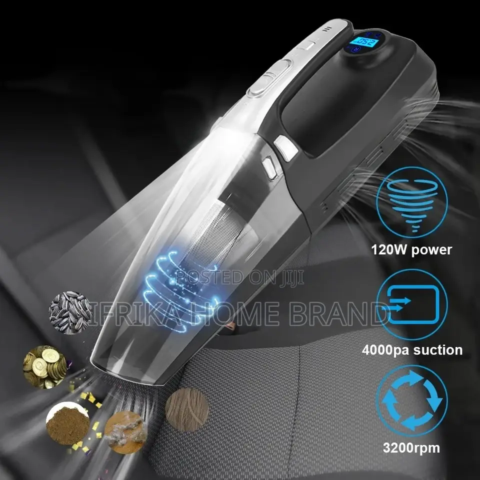 Vacuum Cleaner With Compressor