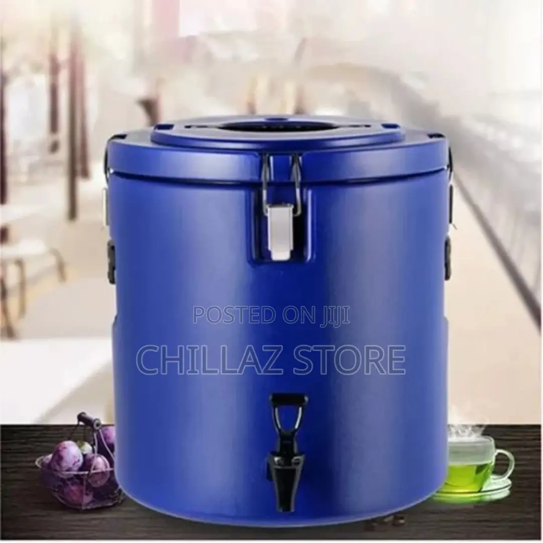 8L Commercial Insulated Rice Barrel Cold Beverage Carrier