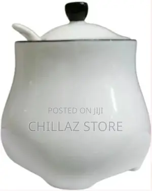 Lightbox
Ceramic Spice Sugar Bowl Dish – White