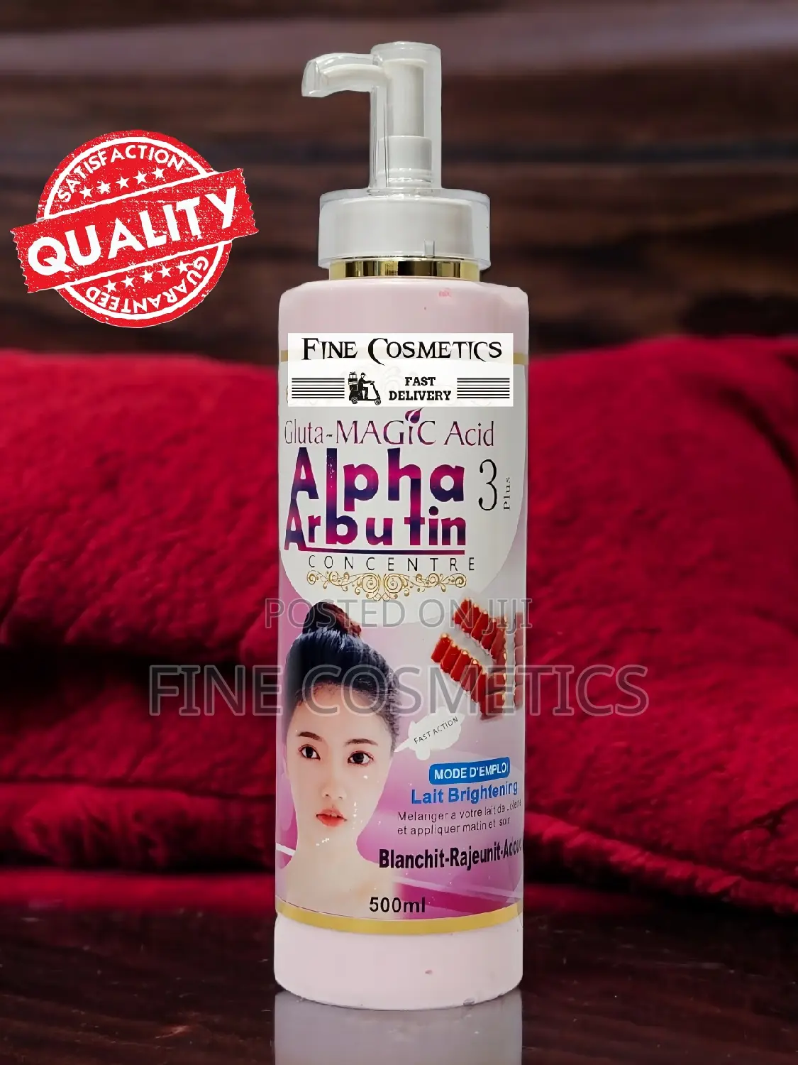 ALPHA ARBUTIN 3 Plus | Gluta MAGIC Acid Brightening Lotion.