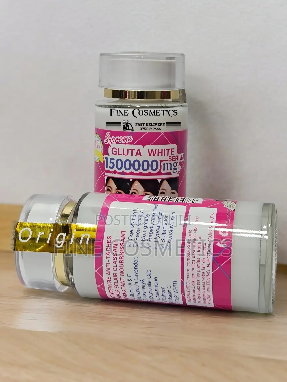 1PC. Supreme Gluta White 1500000mg Super Whitening Serum.