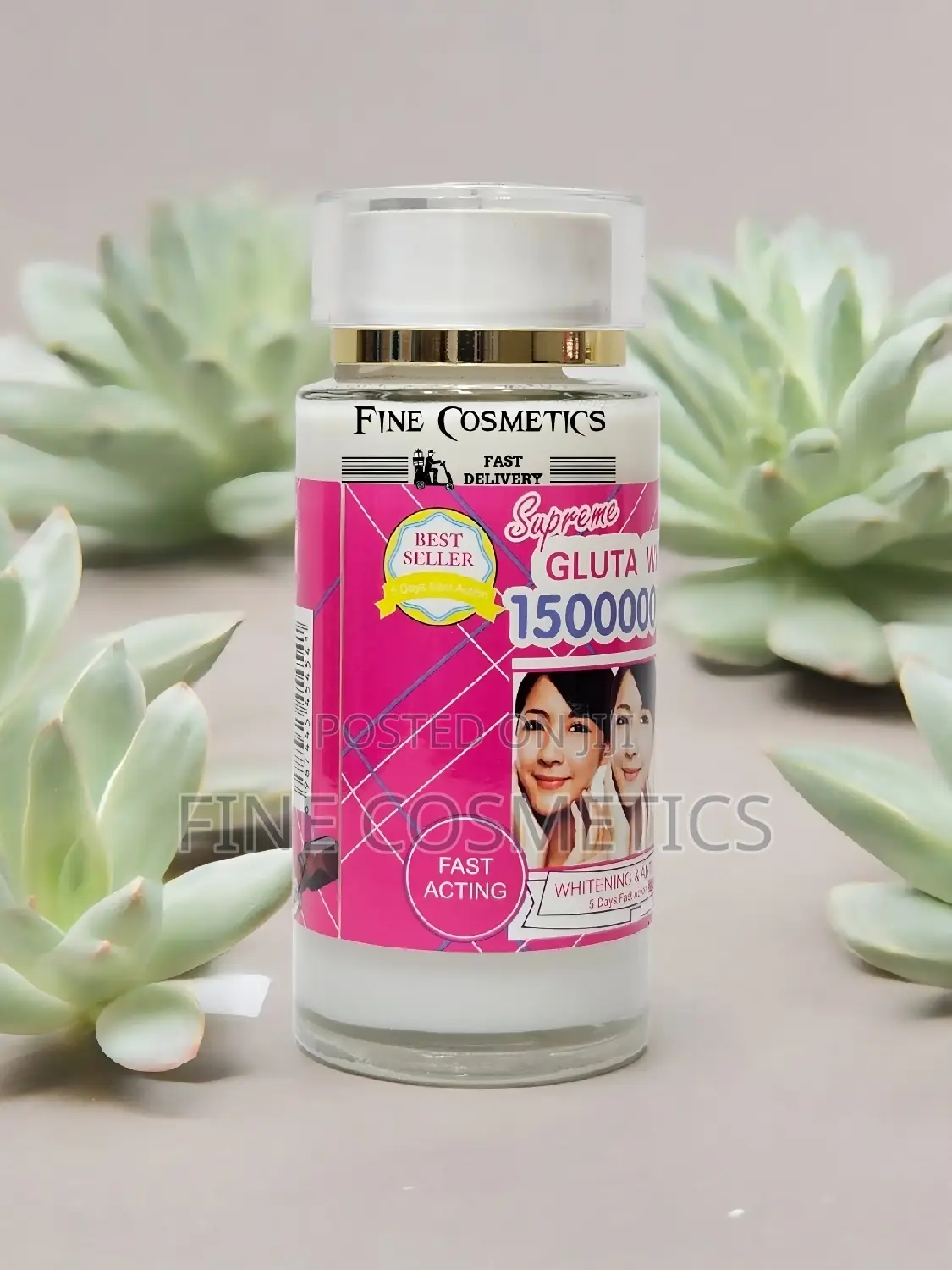 1PC. Supreme Gluta White 1500000mg Super Whitening Serum.