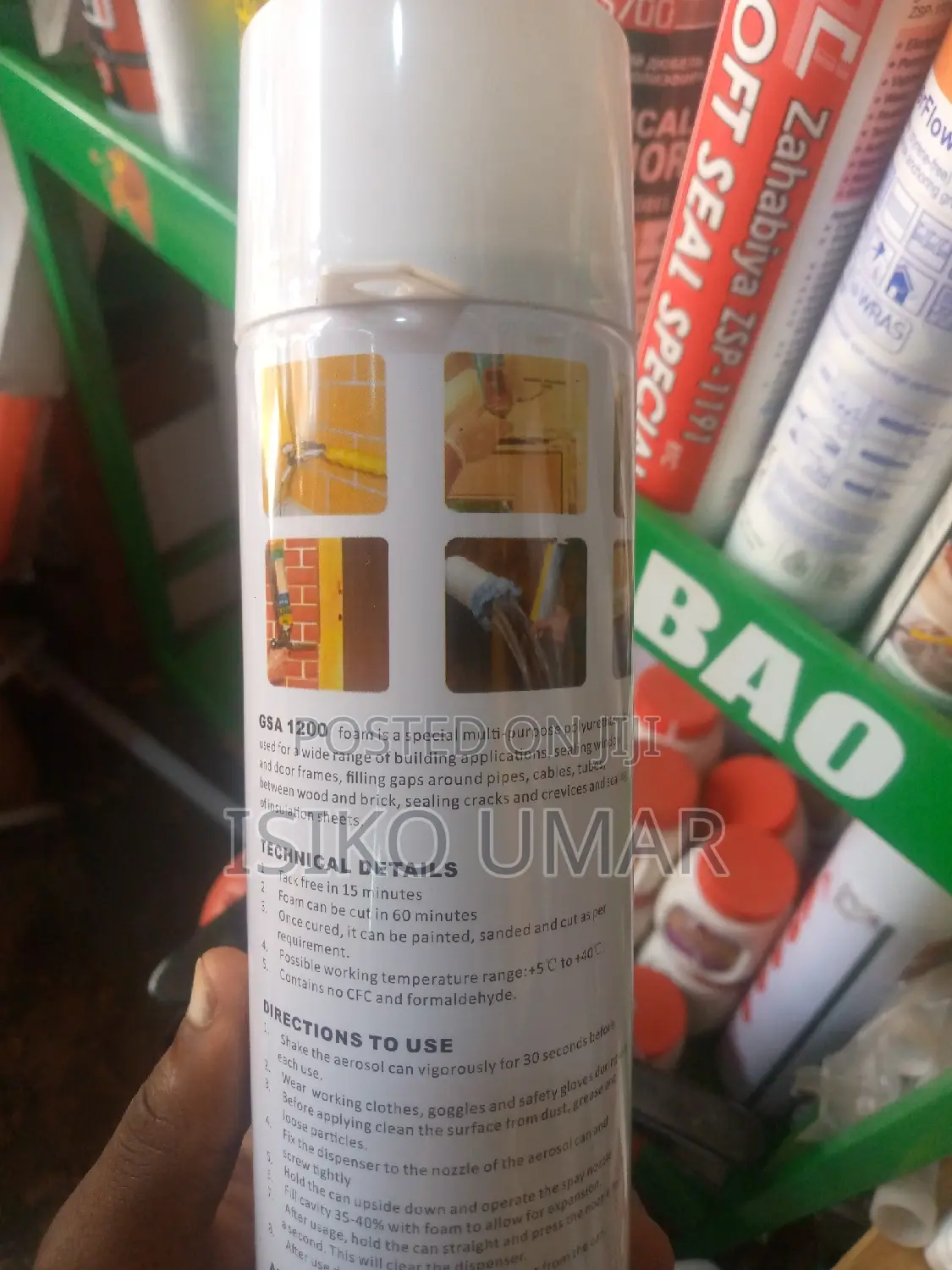Polyurethane Multi Purpose Foam