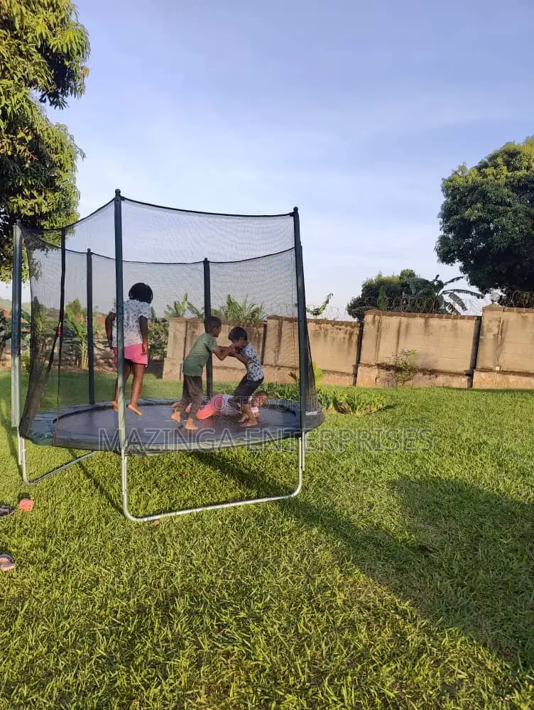 12ft Heavy-Duty Thick Aluminium Frame Trampoline