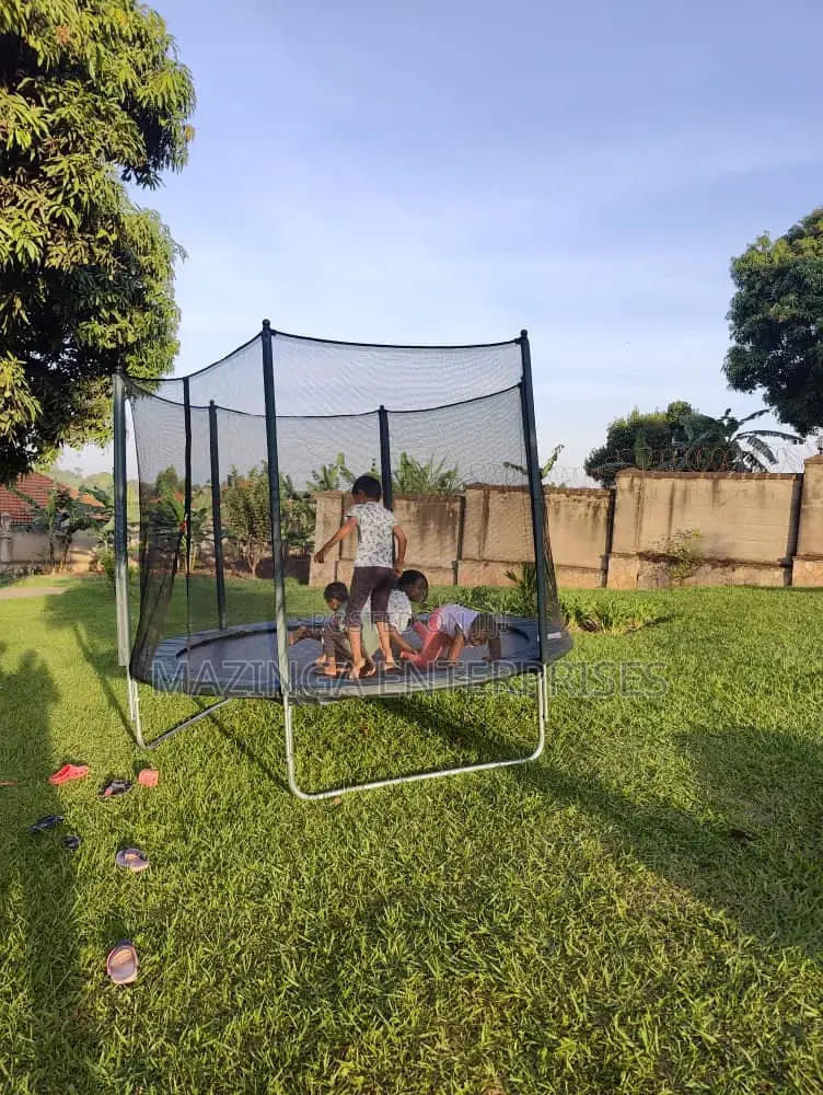 12ft Heavy-Duty Thick Aluminium Frame Trampoline