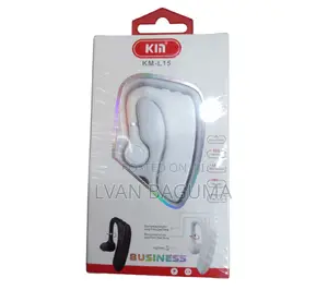 KM Business Single Ear Bud (Ear Hook)- 15 HRS Talk Time