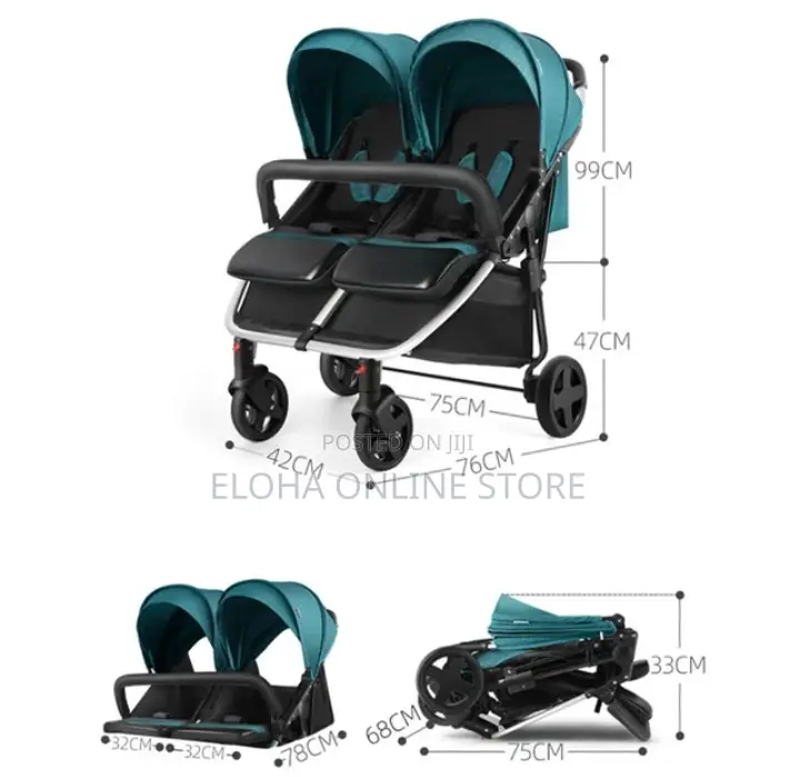 Double Twin Stroller