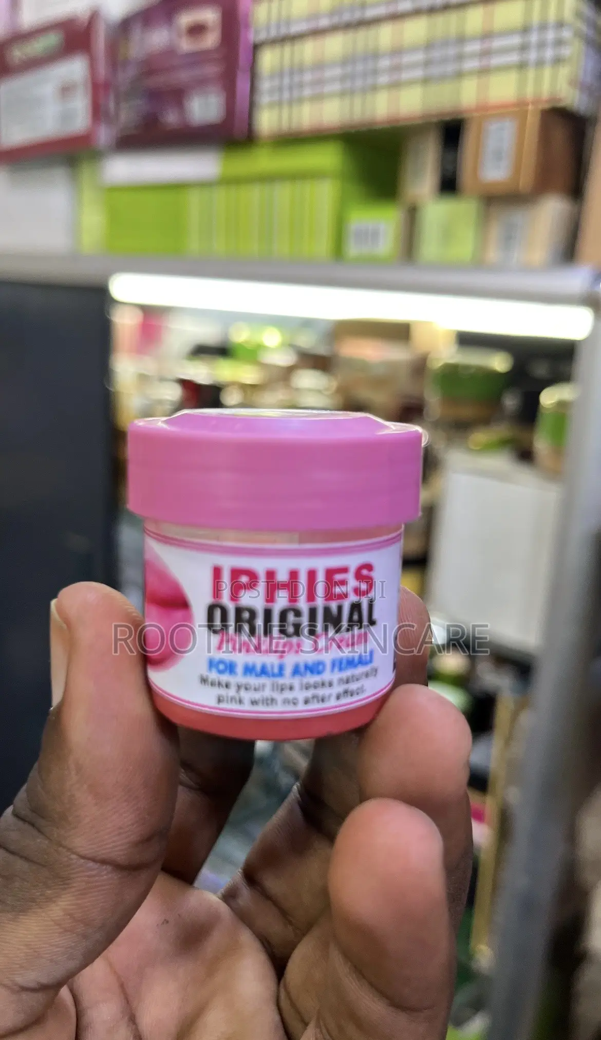 Iphies Original Pink Lips Cream ( Instant Results)
