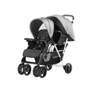Folding Portable Twin Baby Stroller